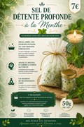 Sel de Détente Profonde à la Menthe 🌿