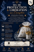 Sel de Protection & libération au Camphre 🛡️✨